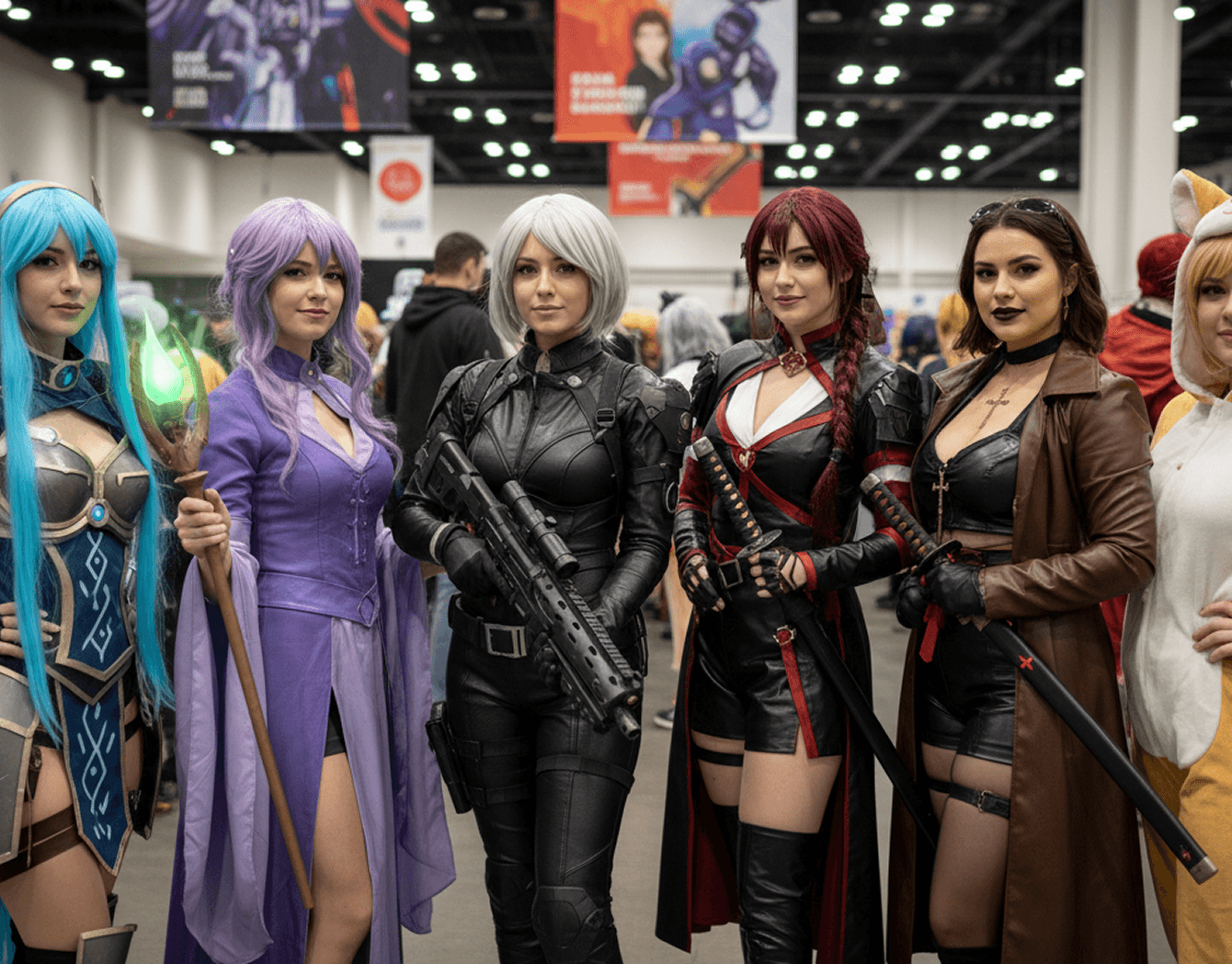 Cosplay illustration